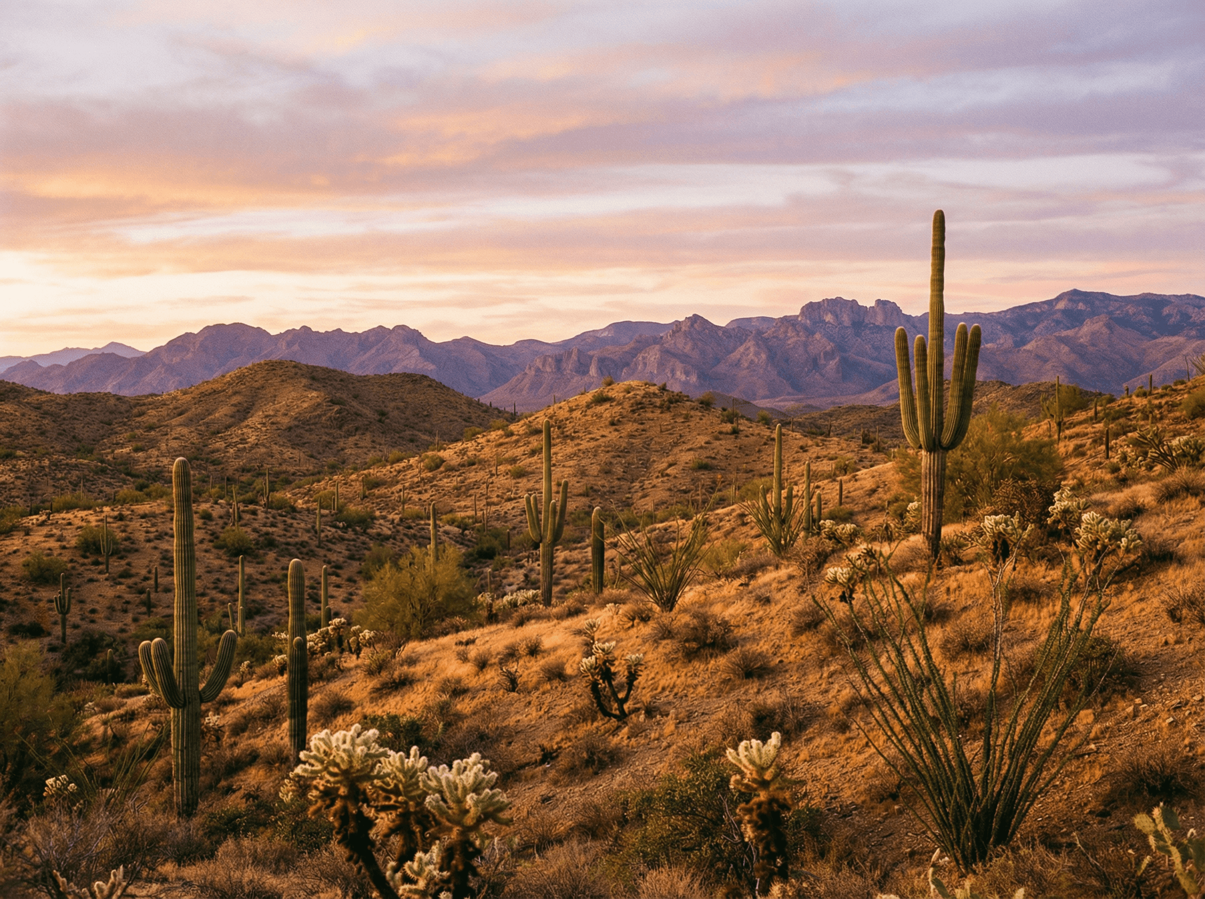 Arizona desert hills